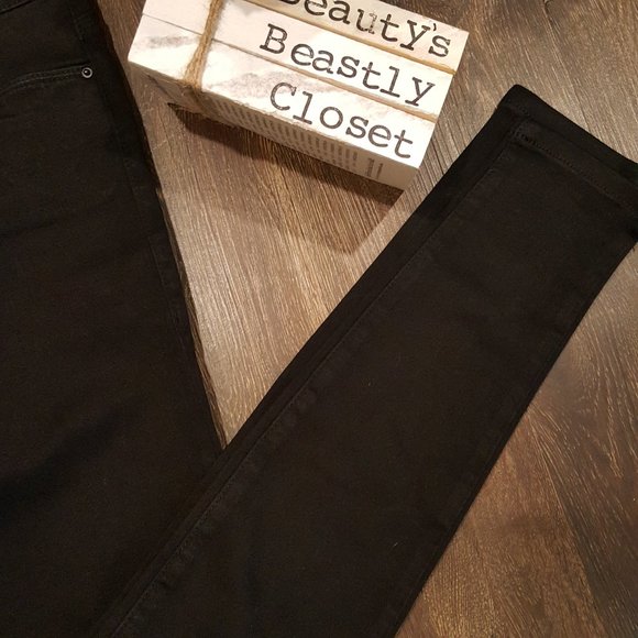 STS Blue Skinny Ankle Mid-Rise Black Jeans - Picture 3 of 7